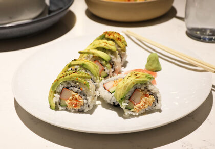 Classic California sushi roll recipe