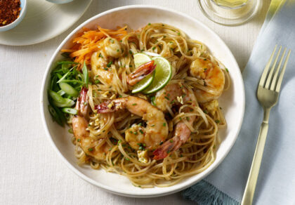 wild Mexican shrimp pad Thai recipe